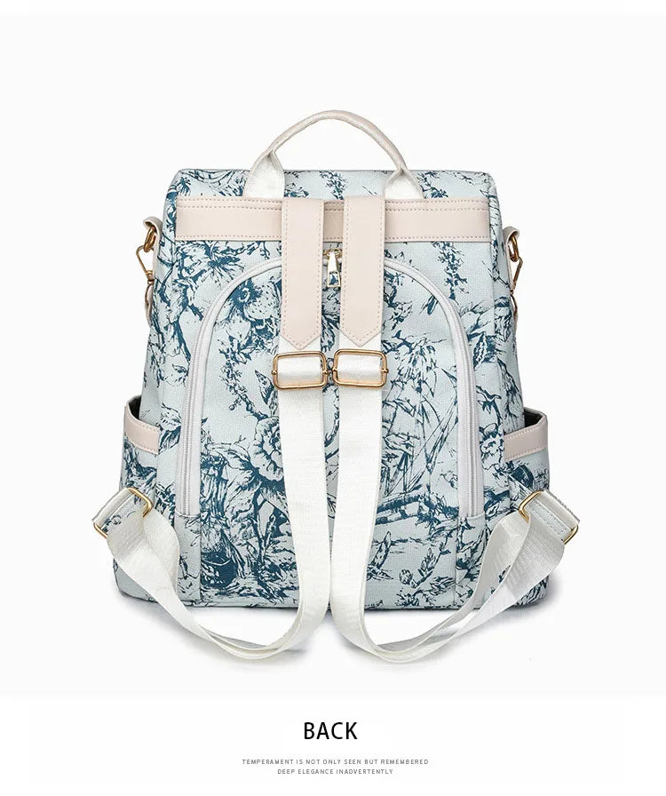 Fashionable Women's Bags, Trendy Backpacks, Large-Capacity Simple Handbags, Retro-Style Casual Bags, High-End Shoulder Crossbody Bags, Student Bags, Multi-Purpose Storage Bags