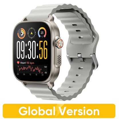 realme Watch 5 Smart Watch 1.97" 2D Flat AMOLED Display Compass & Independent GPS with 5 GNSS 14-day Battery Life NFC Card IP68