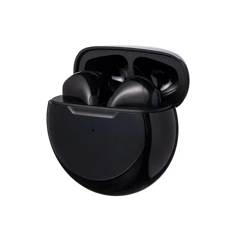 Pro 6 TWS Bluetooth Earphones for iPhone Wireless Bluetooth Headset Noise Cancelling Earbuds with Mic Pro6 Wireless Headphones