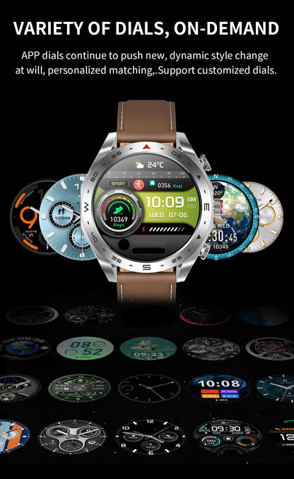2024 New Smart Watch TWS 2-in-1 Bluetooth Earphones AI Voice SIRI Wake Up Motion Trajectory Tracker Men's and Women's Smartwatch
