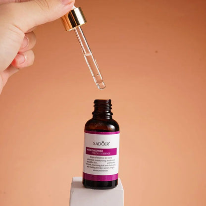 Niacinamide Face Cream Serum Hyaluronic Acid Reduces Moisturizing Size Care Skin Facial Pore M7J6