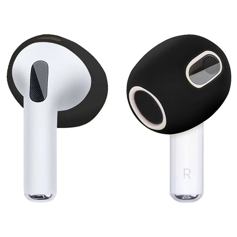 1pair Cover For AirPods 3 3rd Silicone Protective Case Skin Covers Earpads For AirPods 3 Generation Cover Tips Accessories