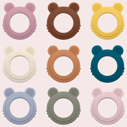 1 PCS Cartoon Animal Teether Baby Toy Kids Teething Toy Soothing Biting Le Teething Stick Baby Molar Chewing Accessories