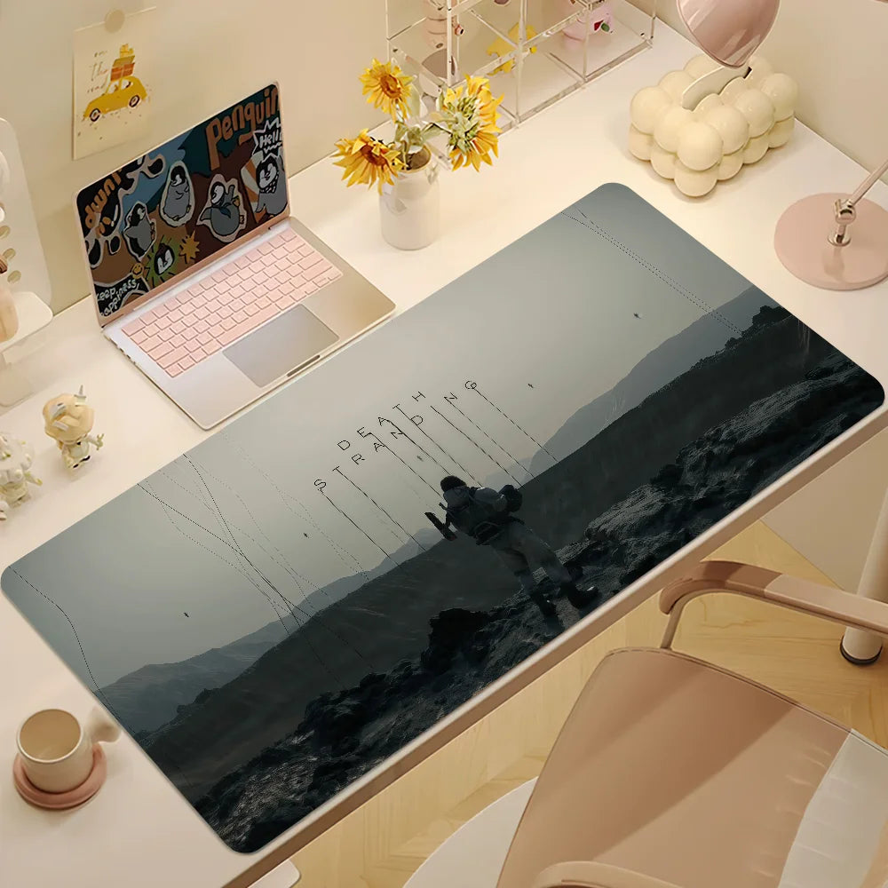 Mouse Pad Anti-fray Home Custom S S-Stranding Game Ergonomic Office Rubber Large Death Desk Mat Keyboard PC Non-slip