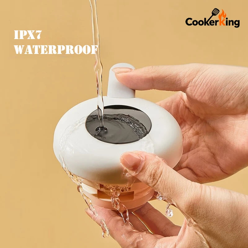 COOKER KING 2.2L Stainless Steel Coffee Pot 304 Stainless Steel+PP Intelligent Temperature Display Thermos Kettle Travel Kettle
