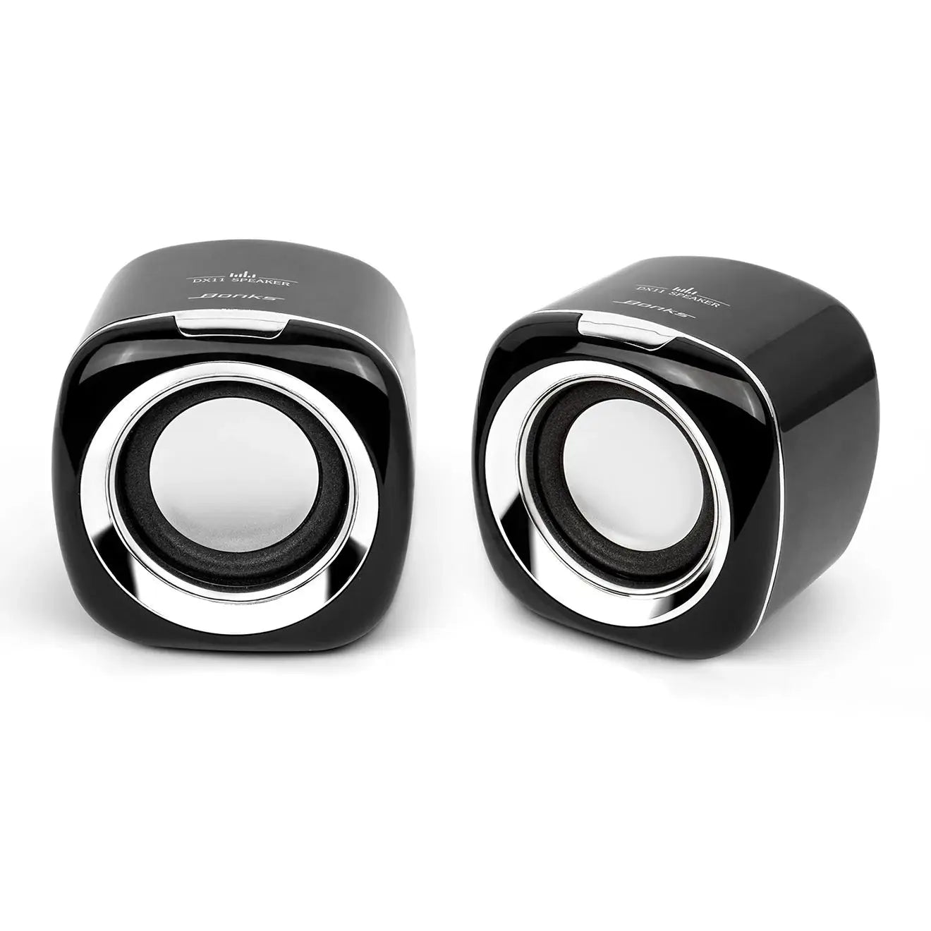 Computer Speakers, 6W PC Powered Speakers USB Speaker Monitor Speakers for Desktop Computer/PC/Laptop Gaming Speaker