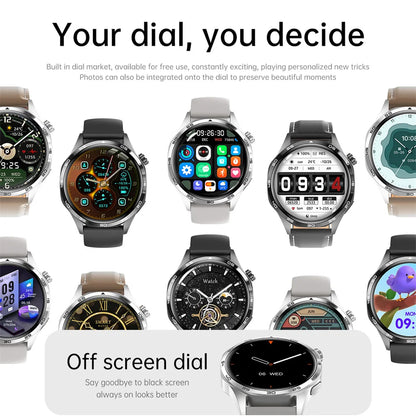 Smart Watch 5 Pro GPS NFC Smartwatch Men 360*360 AMOLED Screen Heart Rate Monitor Bluetooth Call IP67 Waterproof Men Smartwatch