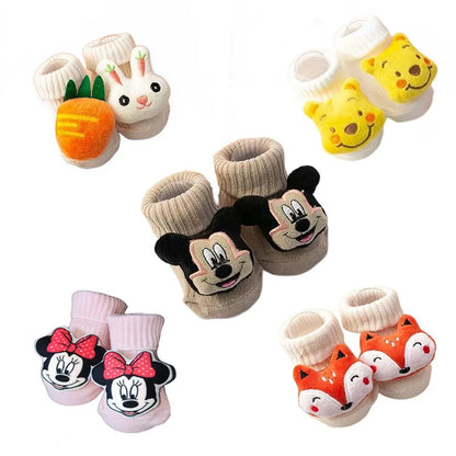 Comfortable Cotton Baby Socks for Toddler Feet Soft Newborn Infant Footwear Wear Newborn Socks