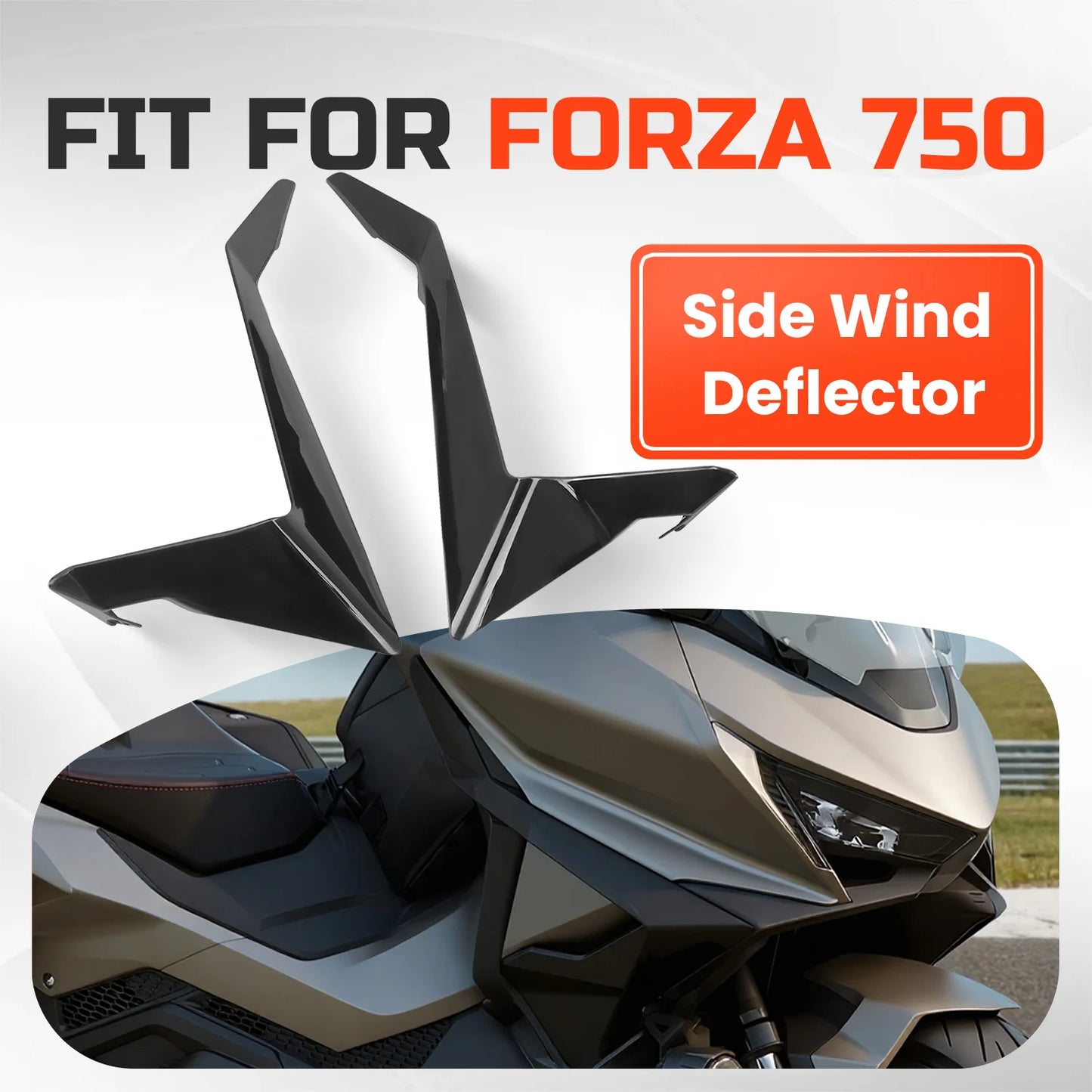 Forza750 Leg Air Deflectors For Honda Forza NSS750 Forza 750 2025 Side Wind Deflector Fairing Windshield Motorcycle Accessories