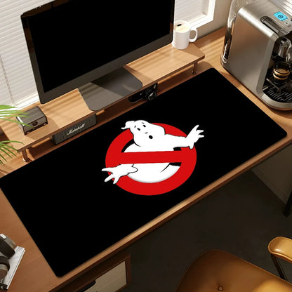 G-Ghostbusters Slimer Mouse Pad Movie Anti-fray Home Custom Ergonomic Office Rubber Large Funny Desk Mat Keyboard PC Non-slip