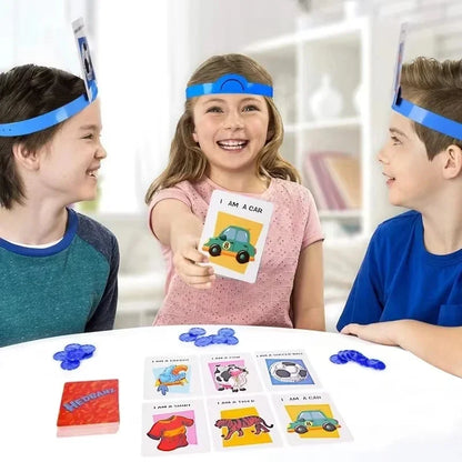 Kid Picture Guessing Board Game Who Is It Game For Kids Children Board Parent-Child Interactive Games For The Family Party games