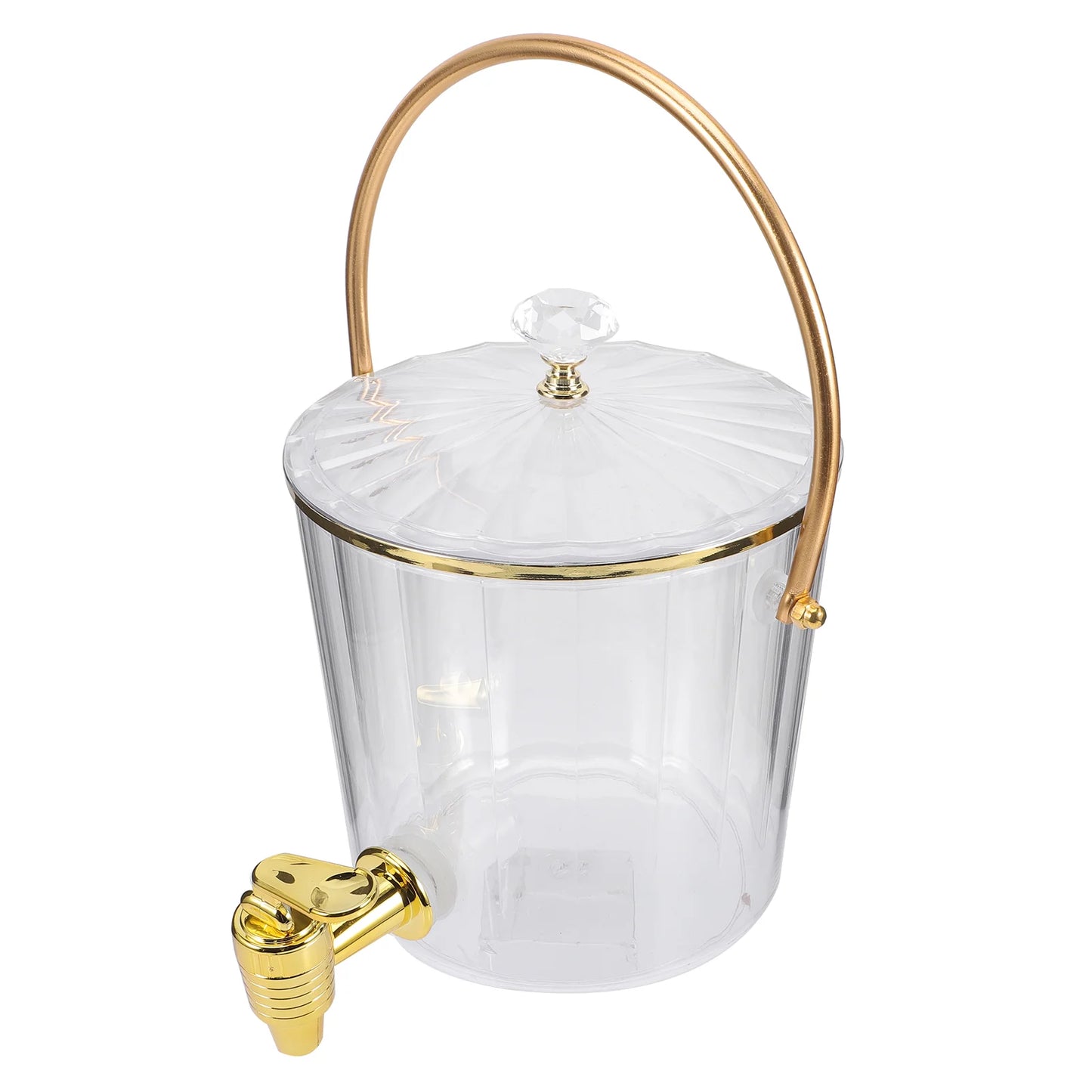 Water Bottle Ice Bucket Cold Jug Cocktail Dispenser Juice Containers for Party Beverage Fridge Drink Dispensers Pool