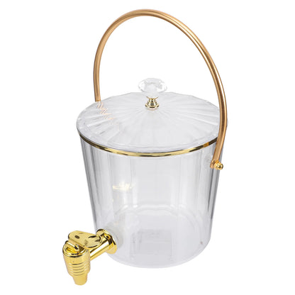 Water Bottle Ice Bucket Cold Jug Cocktail Dispenser Juice Containers for Party Beverage Fridge Drink Dispensers Pool