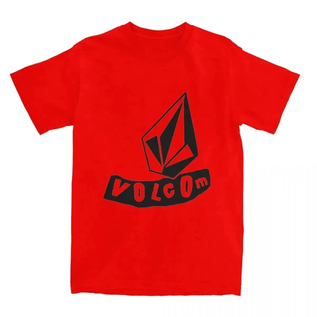 Volcom Men Women Cotton T-shirt Luxury Brand Fashion Big Size Top Casual Short Sleeve Streetwear Classic Print Loose Tee 2025