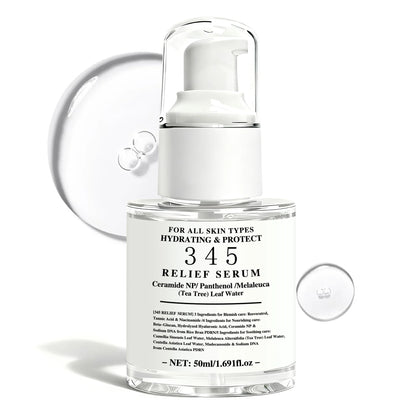 Face essence liquid relief serum Hydrating the skin improve skin sensitivity issues  essence suitable for all skin types 50ml