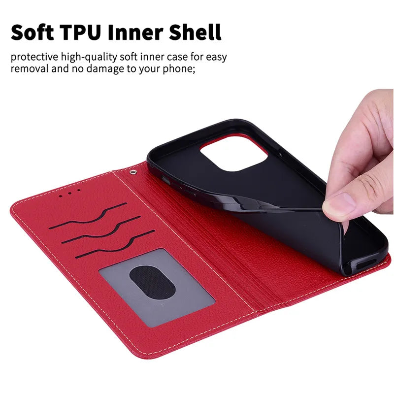 Magic8 Lite Case For Honor Magic 8 Lite Case Wallet Leather Flip Cover For Honor Magic8 Lite Case Book Cell Phone Cover Fundas