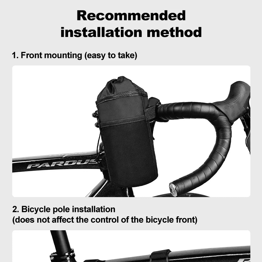 Bike Bags Water Bottle Bags Bike Bottle Carrying Bags Mountain Bike Road Bike Handlebar Bags Tote Bags Cycling Accessories