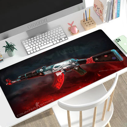 Cs Go Mouse Pad Gaming XL Custom HD New Home Mousepad XXL MousePads Non-Slip Natural Rubber Carpet Office Laptop Mouse Mat
