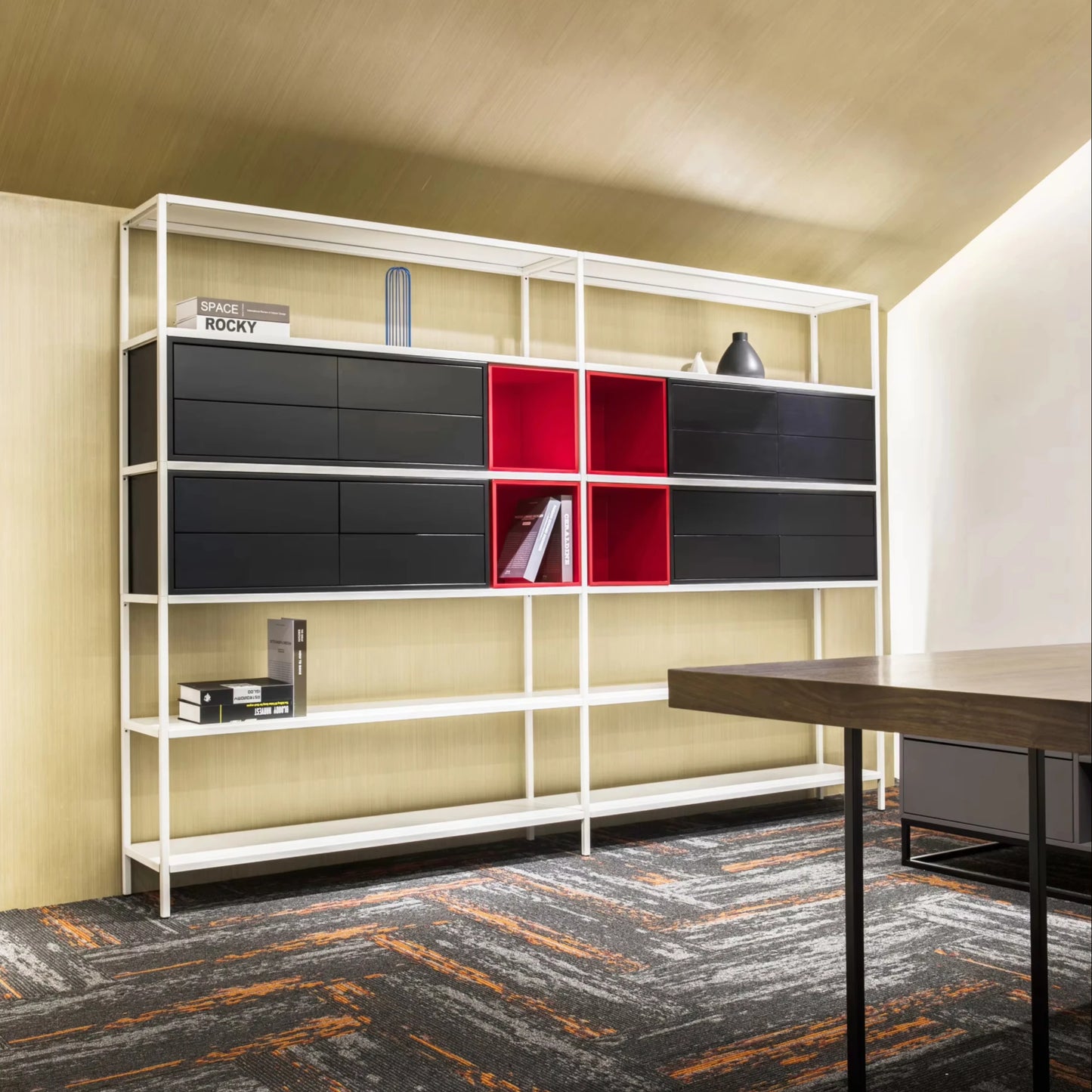 Office Furniture Bookshelf For Office Partitions