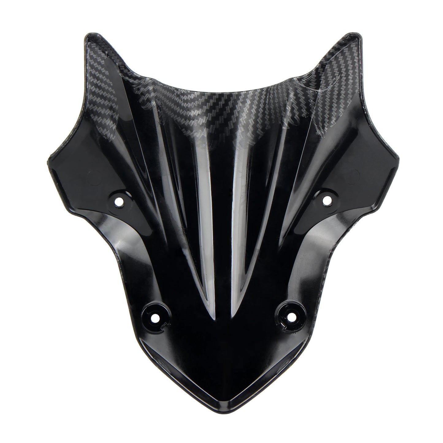 Motorcycle Front Spoiler Fairing Windscreen Windshield Wind Deflector Black Accessories Fit for Kawasaki Z900 2017 2018 2019