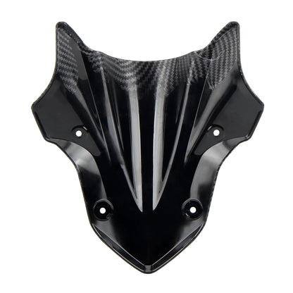 Motorcycle Front Spoiler Fairing Windscreen Windshield Wind Deflector Black Accessories Fit for Kawasaki Z900 2017 2018 2019
