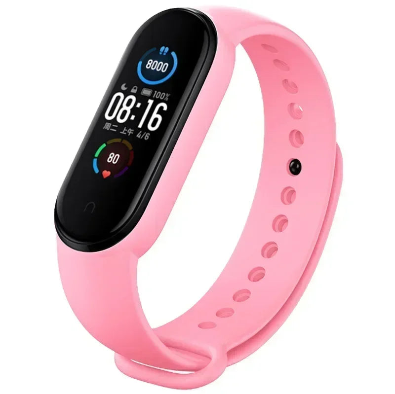 Watchbands for Xiaomi Mi Band 7-7 NFC silicone Replacement bracelet Sport Adjustable correa Accessories Mi band 7 6 5 4 3 strap