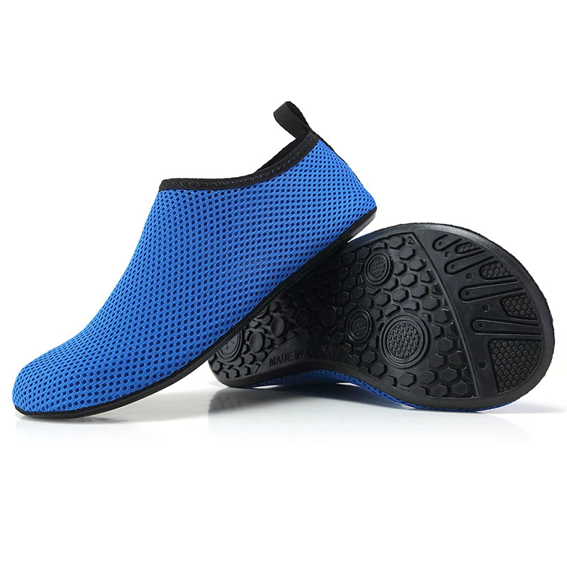 2023 Couple Aqua Shoes Summer Lightweight Men Water Shoes Quick-drying Women Beach Shoes Soft Anti-slip Sneakers Free Shipping