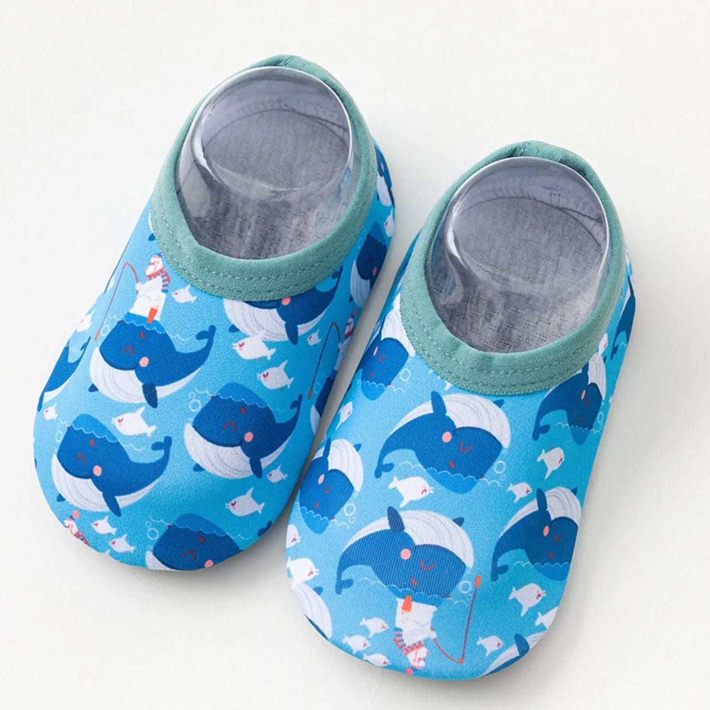 Baby Cartoon Water Shoes Barefoot Aqua Socks Non-Slip Swimming Pool Beach Shoes Surf Kids Floor Sock Slippers Home Shoes
