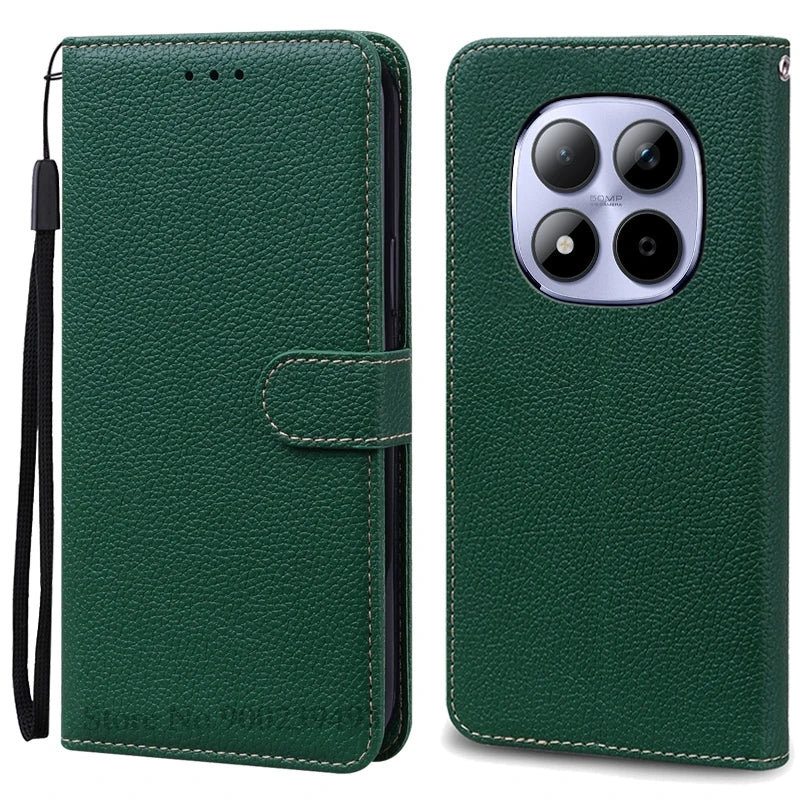 For Redmi Note 15 Pro Case Xiaomi Redmi Note 15 4G Case Wallet Leather Flip Cover For Redmi Note 15 Pro Plus 5G Case Coque Funda