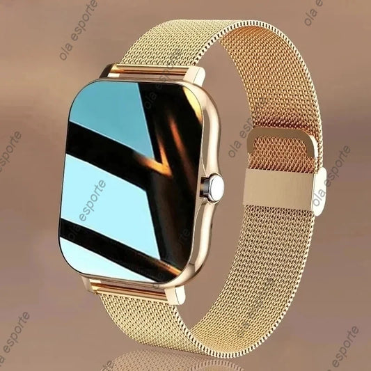 2024 Smart Watch For Men Women Gift Full Touch Screen Sports Fitness Watches Bluetooth Calls Digital Smartwatch Wristwatch