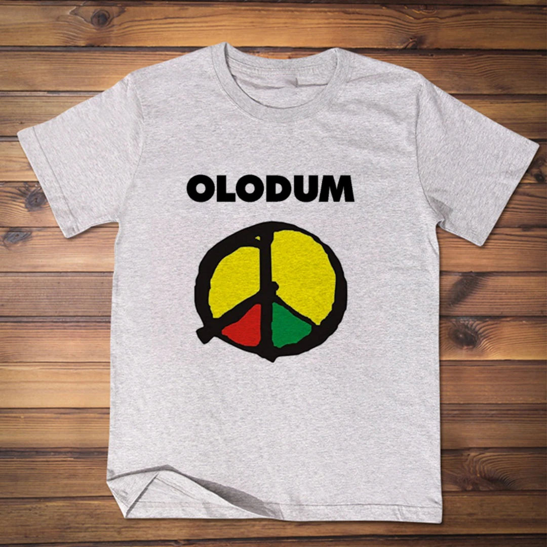 Michael Jackson Peace and Love Anti-War OLODUM short-sleeved shirt Autumn Pure cotton Men's T-Shirt Kid's Clothing Tee Y2k Woman