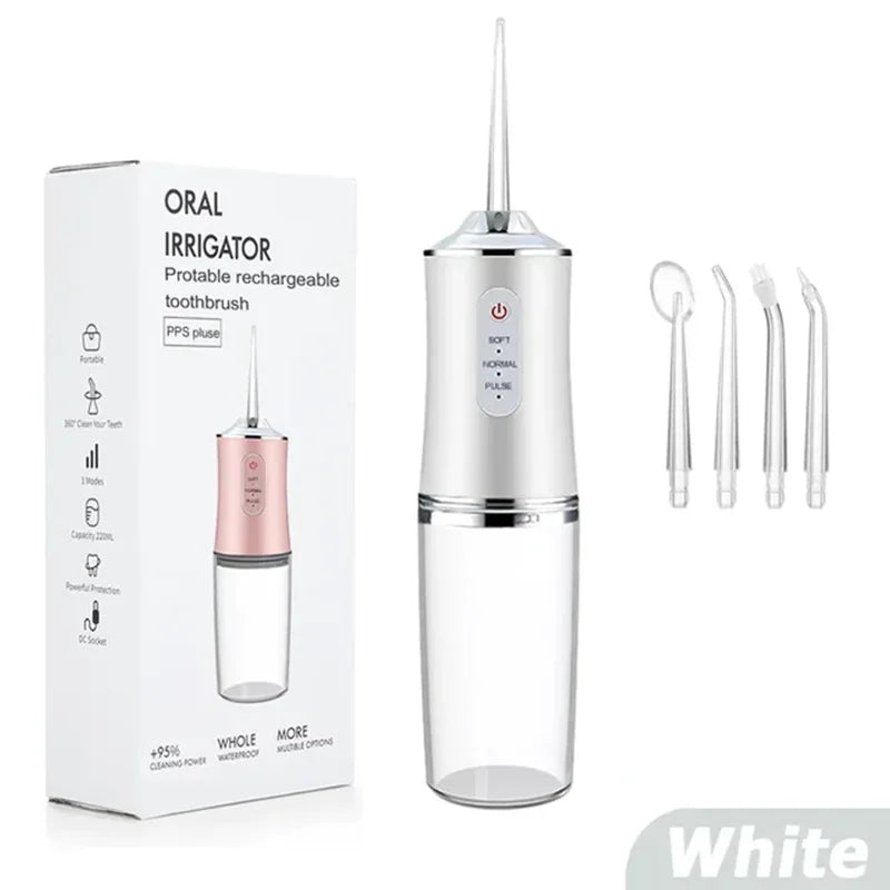 Oral Irrigator Dental Water Jet Flosser Appliance Pick Floss Dentistry Mouth Washing Machine Teeth Whitening Cleaning Tools