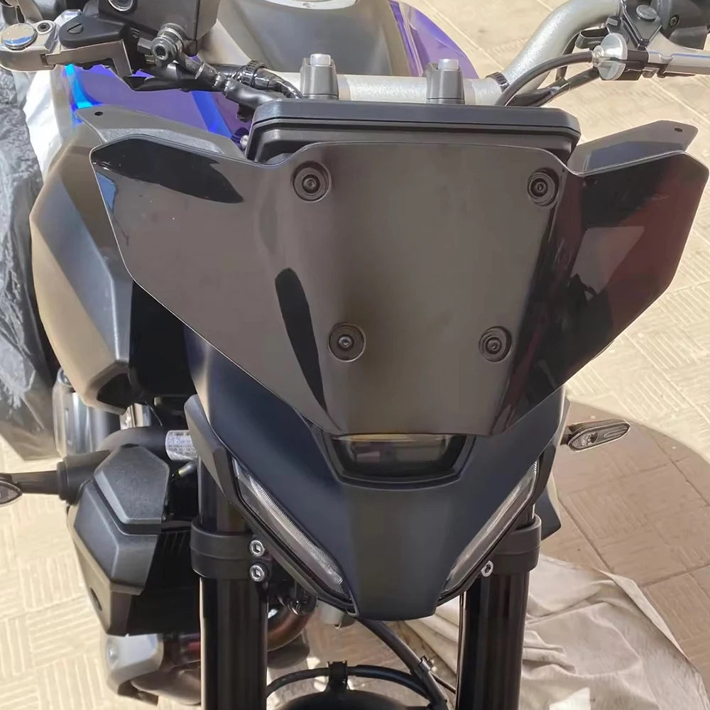 FOR YAMAHA MT-07 MT07 2025-2026 New Motorcycle Front Windshield Fairing Windscreen Wind Deflector Windproof Screen Accessories