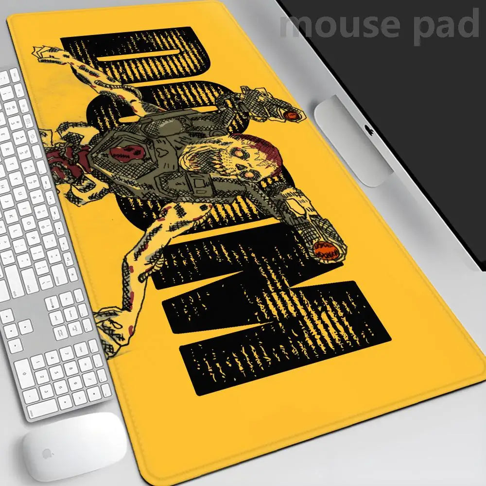 DOOM The Dark Ages Mouse Pad Gamers Anime game XXL Home HD Computer Desk Mats Office SuppliesDesktop 70X30 90x40