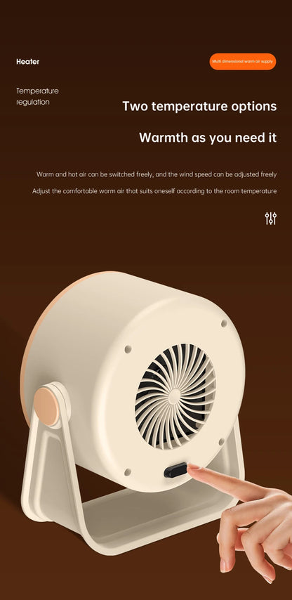 Desktop Heater Electric Heater Hot Air Blower Portable Fan Heater Mini Radiator Office Room Home Appliance Warmer Low Consumptio
