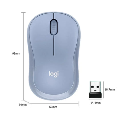 Logitech M221 Silent Wireless Mouse for Laptop, PC – USB Portable, Office & Home Use, Comfortable, Reliable, Plug-and-Play