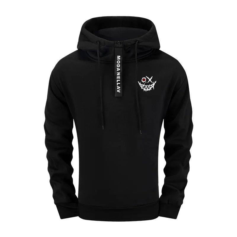 2025 New Arrival Men's Sportswear Zipper Hoodie + Pants Urban Casual Fashion Sweatshirt Outfit Autumn Winter Training Sport Suit