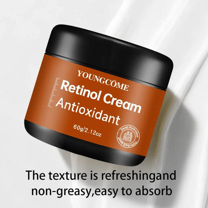 Retinol Cream&Serum Set - Anti-Aging Facial Skin Care Kit, Wrinkle Repair Moisturizer, Brightening Essence, Nourishing Beauty