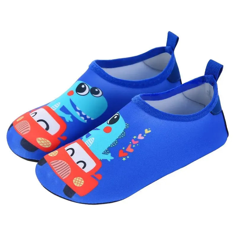 Children Outdoor Water Shoes Barefoot Quick-Dry Aqua Yoga Socks Boys Girls Animal Soft Diving Wading Shoes Beach Swimming Shoes