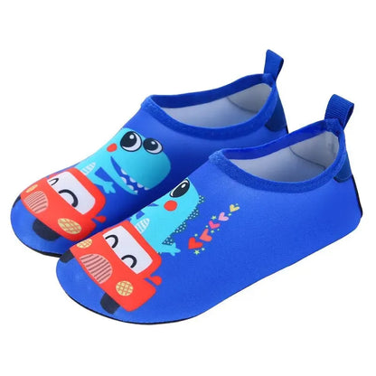 Children Outdoor Water Shoes Barefoot Quick-Dry Aqua Yoga Socks Boys Girls Animal Soft Diving Wading Shoes Beach Swimming Shoes