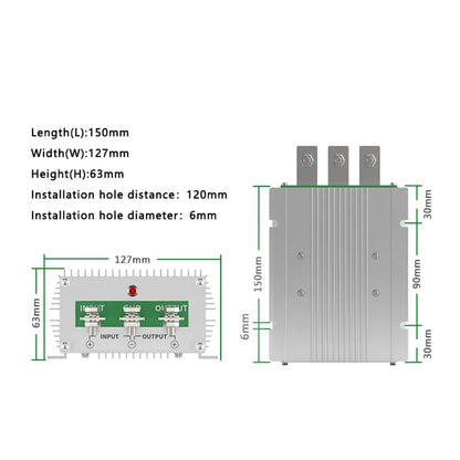 power converter 24V to 13.8V 50A 60A 80A 100A voltage reduction module car radio adapter 24V to 12V audio amplifier Waterproof