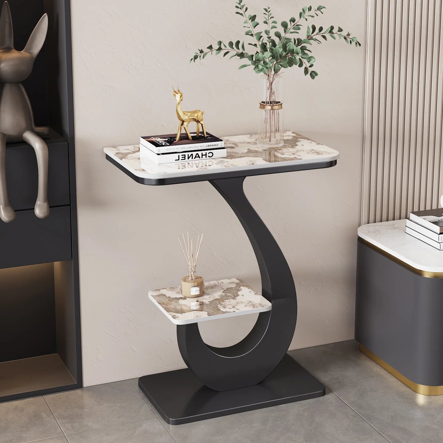 Design Simple Entryways Table Elegant Luxury Unique Console Table Simple Mesa De Entrada De La Casa Living Room Furniture