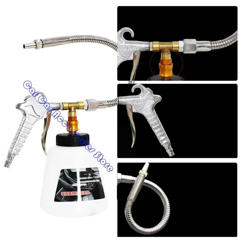 242D Automotive Deep Clean Tool Double Mode Sprays Wash Dust Removal for Deep Cleaning