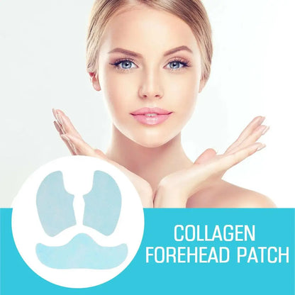 Soluble Collagen Mask Patch Moisturizing Firming Nourishing Facial Forehead Facial Mask Cheek Masque Patch Patches Masque J1W9