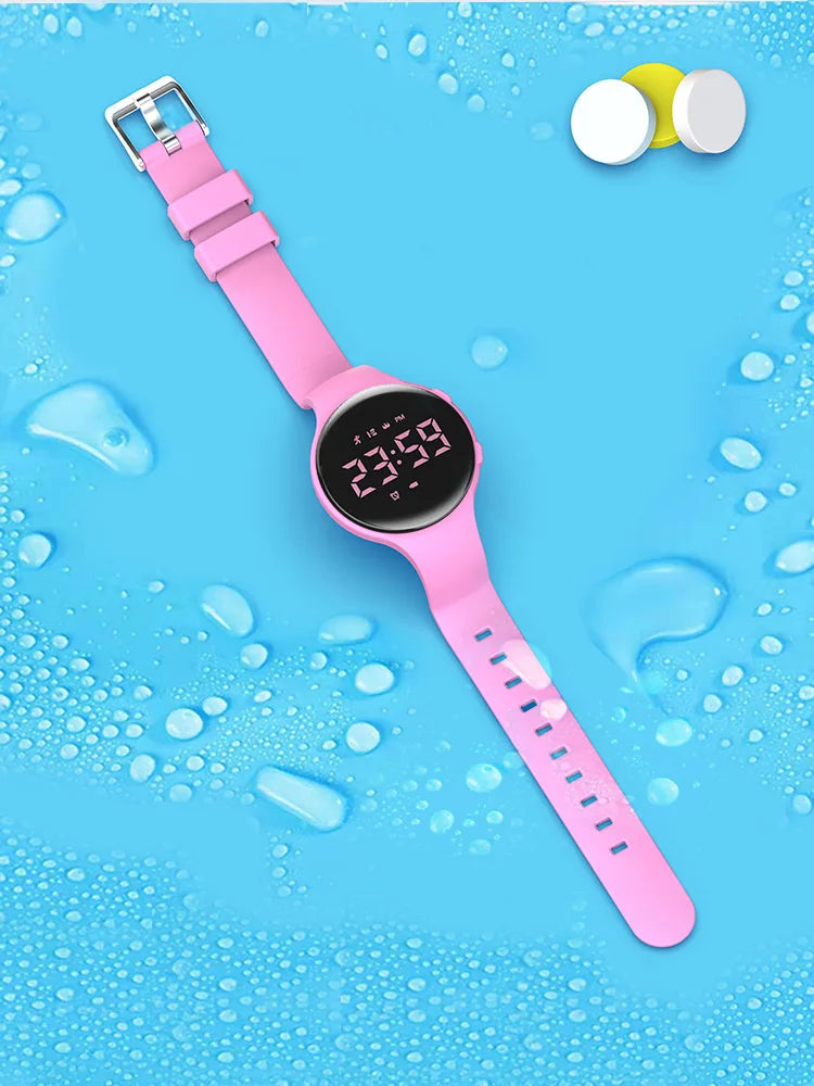 Smart Watch Rate Smartwatch Fitness Tracker Silent Vibration Alarm Clock to Get Up Step Counting Waterproof Smart Brac