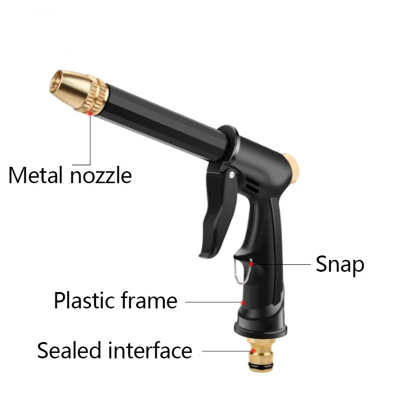 Adjustable High Pressure Washer Gun Patterns Car Wash Machine Garden Watering Hose Nozzle Sprinkler Universal Car Washing Kit