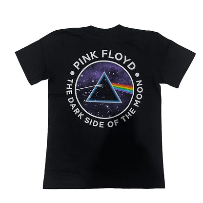 Pink Floyd Print T-shirt Men Women Cotton Hip Hop Oversized Tshirt Short Sleeve T Shirt Streetwear Tops Tee