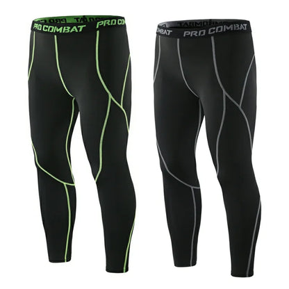 Outdoor Basketball Running Tights Men Shorts Sports Leggings Compression Jogging Fitness Gym Long Trousers Men Yoga Pants