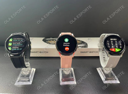 Smartwatch Women Watch 6 Health Monitoring Watch Waterproof Voice Assistant Bluetooth Call Smart Watch 2025 New Sports Watch