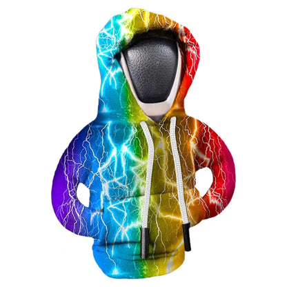 Car Gear Shift Hoodie Cover Shift Cover Gear Handle Decoration Fits Manual Automatic Car Shift Lever Interior Decor Ornament